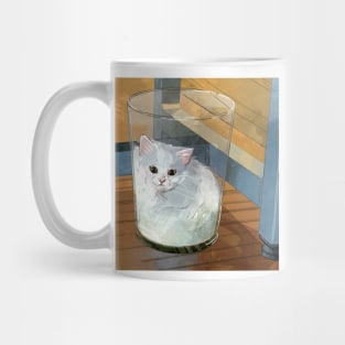 liquid cat Mug